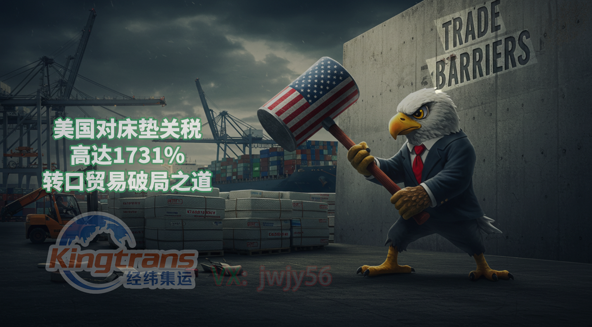 床垫反倾销税率飙至1731%！为什么越来越多企业选择“转口贸易出口”？