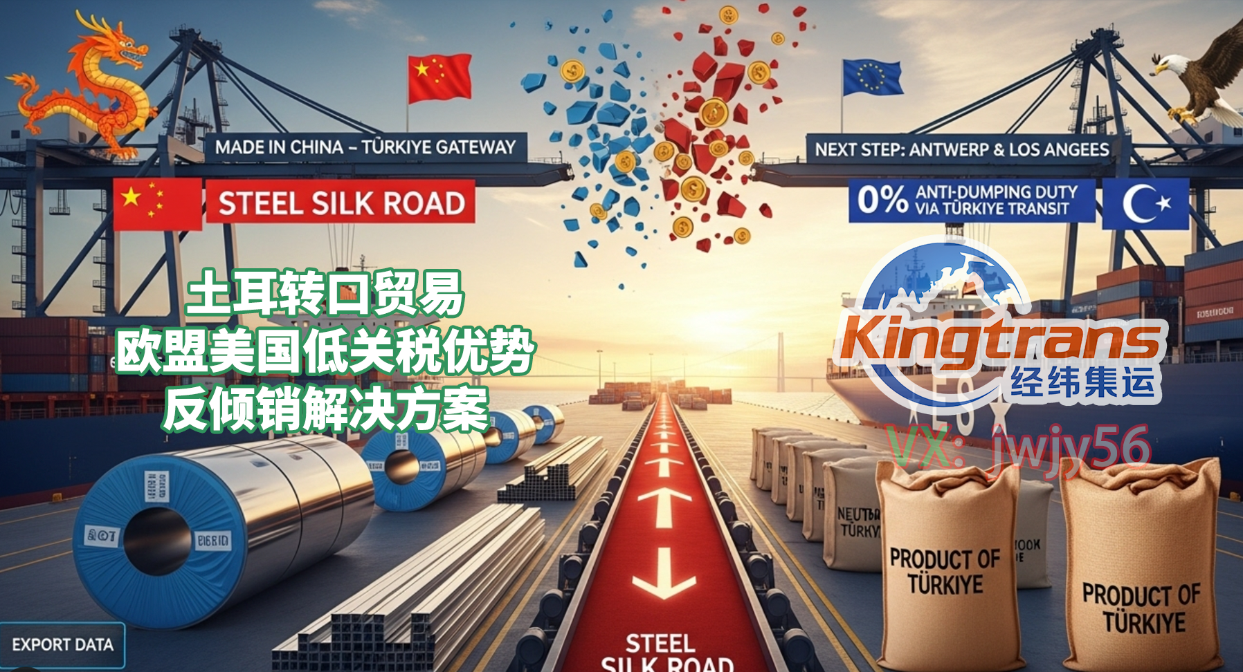 【中转优势盘点】揭秘土耳其转口贸易4大核心价值，助力出口高效
