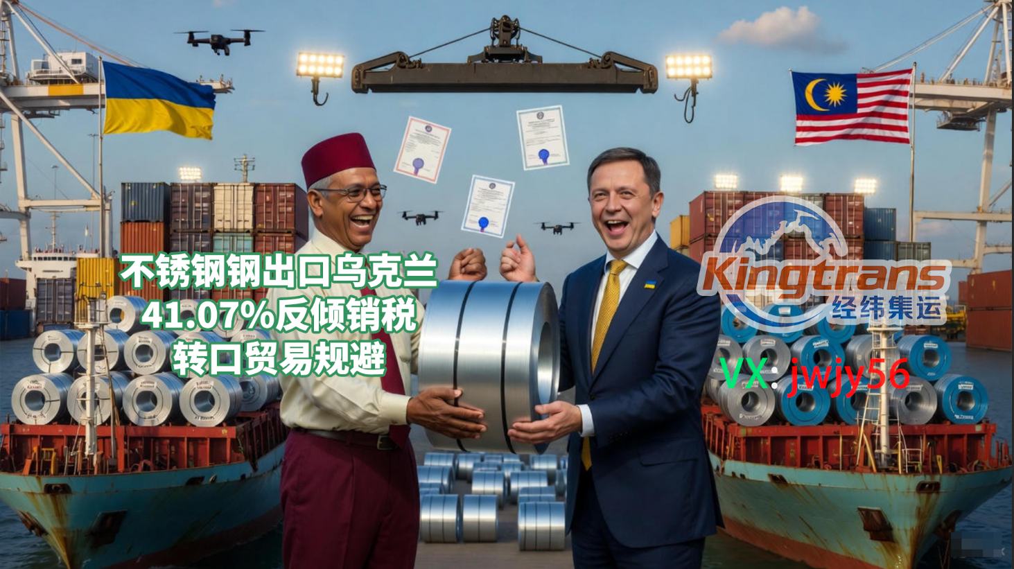 41.07%反倾销税持续生效：中国无缝不锈钢管对乌出口转向东南亚转口路径